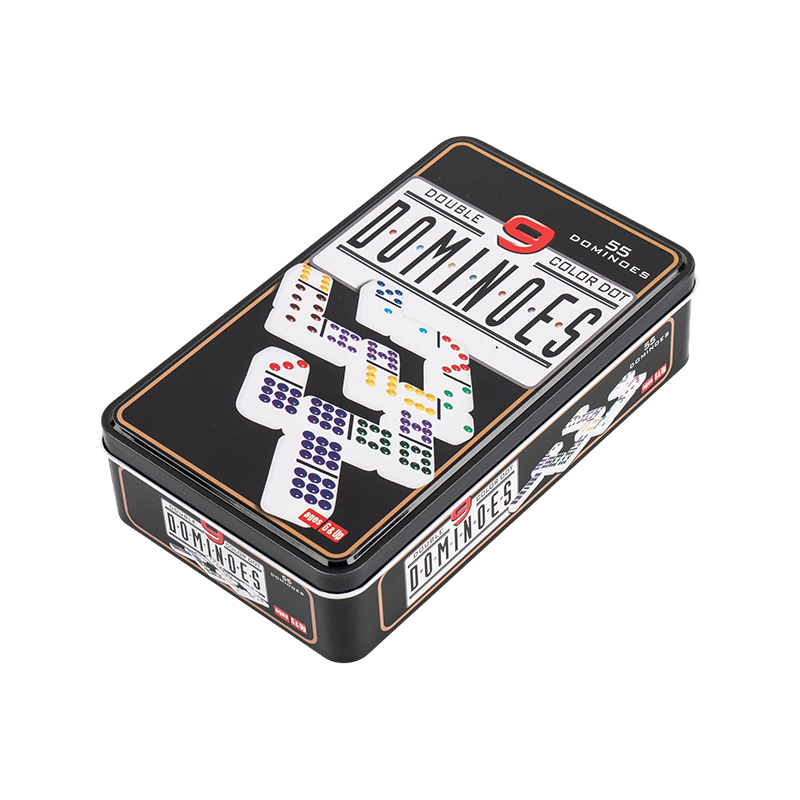 Traditionele Double Nine Dominoes Board Game
