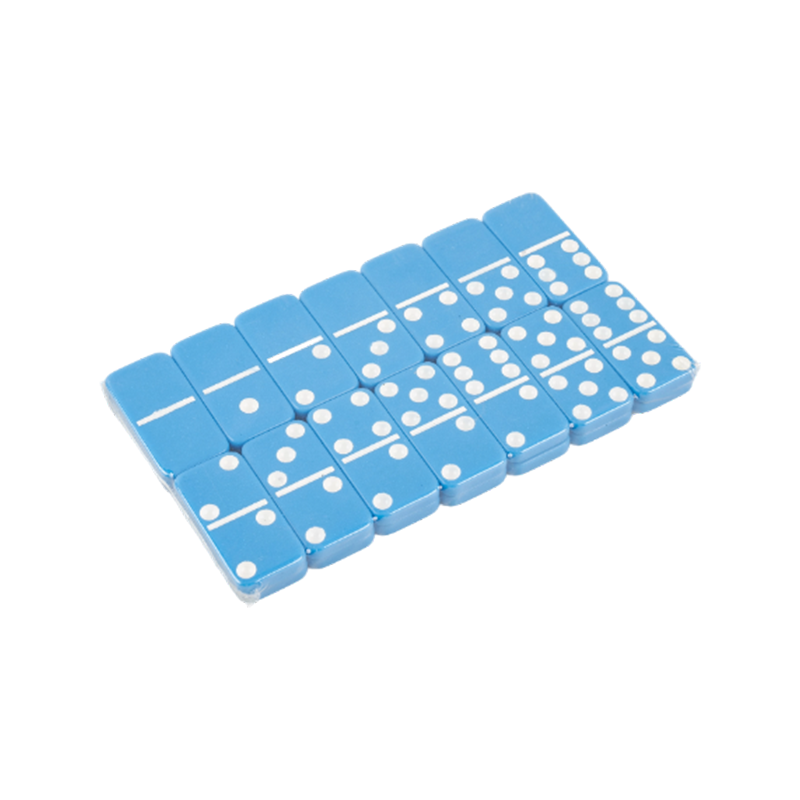 Blue Dominoes Tiles Board Game voor kinderen en volwassenen